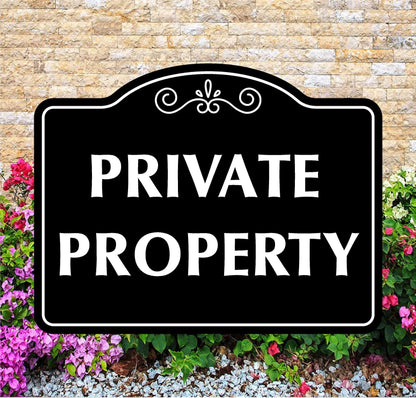 Private Property Sign