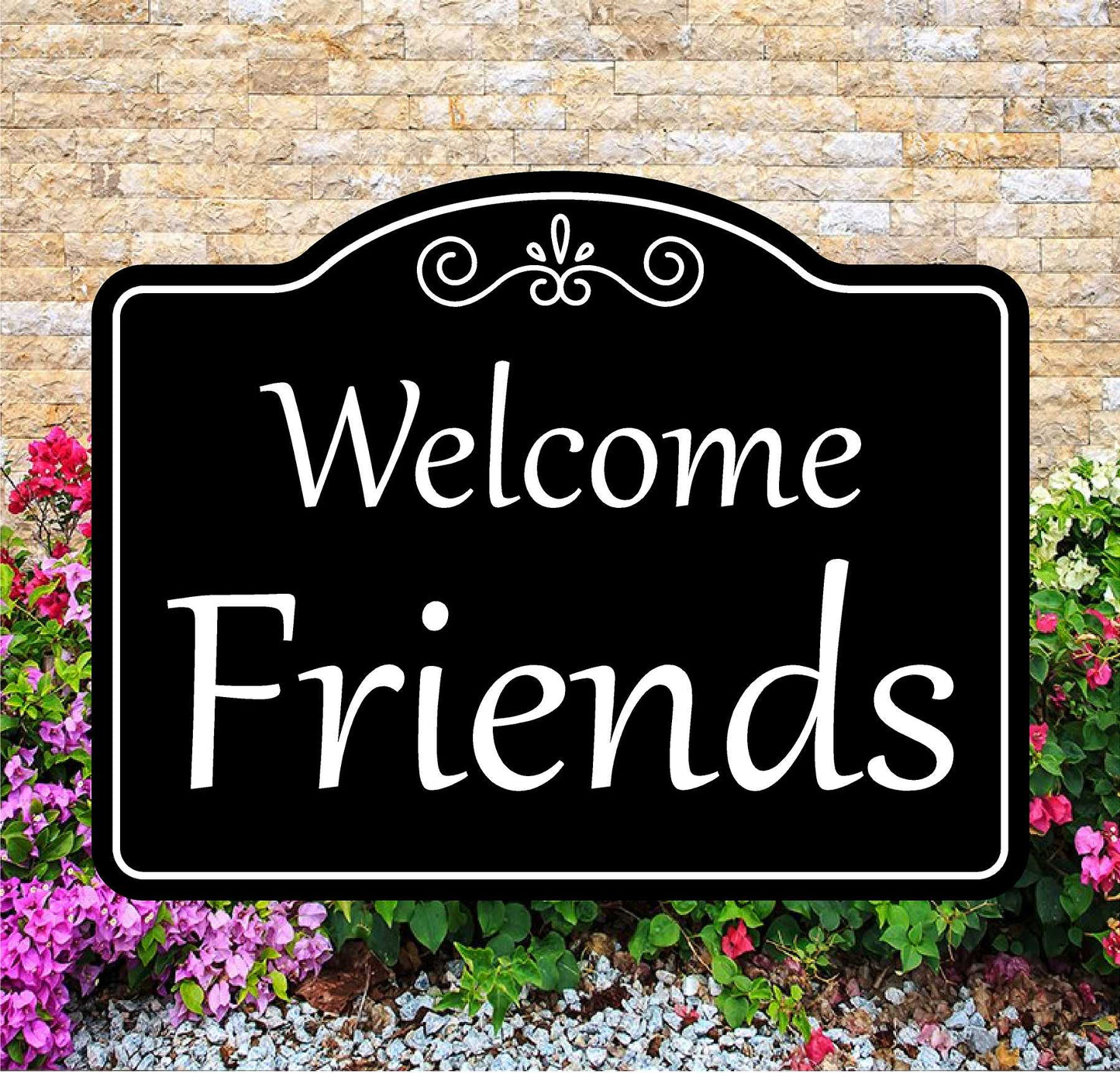 Welcome Friends Sign